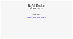 Desktop Screenshot of enden.com